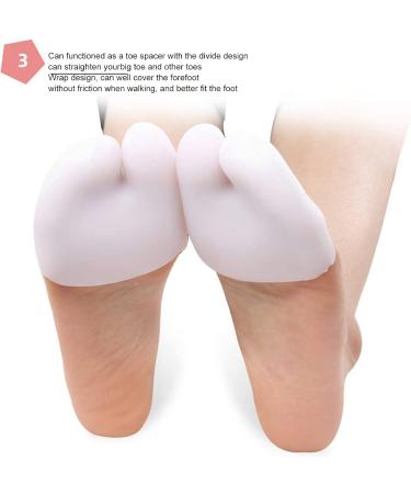 JYCCH 5 Pairs Gel Toe Protectors - Callus Cushions for Ballet Pointe - Adult Women (Closed White) - Buy Online on GoSupps.com