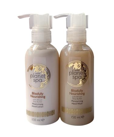 Planet Spa Blissfully Nourishing Gift Set - Avon Hand Wash & Lotion 150 ml in Elegant Gift Box - Ideal International Gift - Buy Online on GoSupps.com