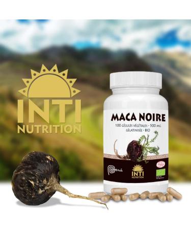 Peruvian Superfood 100% Pure Black Maca Capsules - Buy Online on GoSupps.com