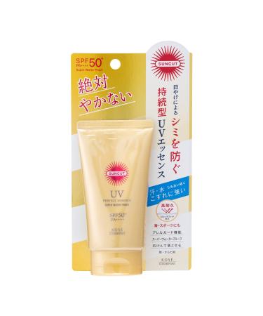 KOSE SUNCUT Perfect UV Essence 60g - Fragrance-Free | SPF Protection | Sunscreen - Buy Online on GoSupps.com