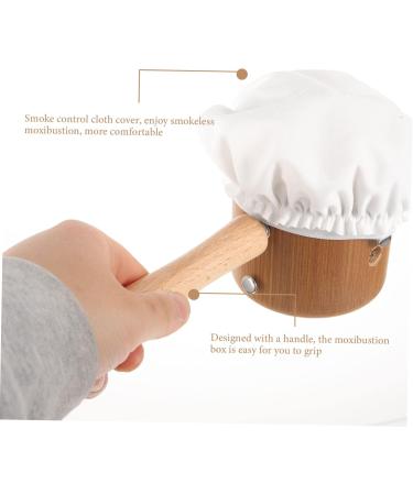 Solustre Handheld Moxibustion Device with Metal Clamps & Safety Covers - Rabbit Massager for Pain Relief | International Shipping Available - Buy Online on GoSupps.com