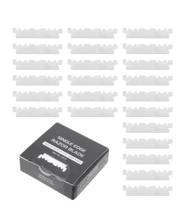 Beavorty 100 st-razor blade beard shaver for men razor for face face tailor facial razor blades to shave hairdressing salon-free steel knives milling milling cutter man