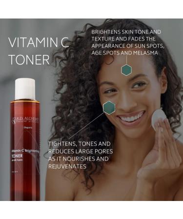 Buy RD Alchemy Natural & Organic Vitamin C Toner - Tighten Tone & Brighten for Radiant Skin - International Shipping Available - Buy Online on GoSupps.com
