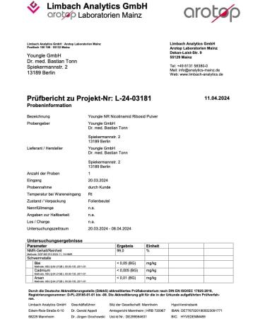 100% Pure NAD+ Nicotinamide Riboside Chloride 300mg - Doctor-Developed 1+ Month Cure - Alternative to NMN - Made in Germany - 30 Capsules - Buy Online on GoSupps.com