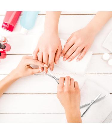 Cuticle Scissors Curved Nail Scissors Professional Cuticle Remover Fine Trimming Nails Eyelashes Eyebrows and Hard Skin - Buy Online on GoSupps.com