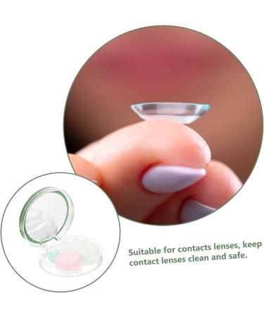 SOLUSTRE Travel Glasses Holder Bag | Compact Cosmetic Container | Fine Plastic | International Shipping Available - Buy Online on GoSupps.com