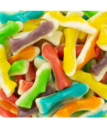 Gummy Shark Sweets - Multi Coloured Sweets - 1KG Bag - Gluten Free - Fat Free - Lactose Free