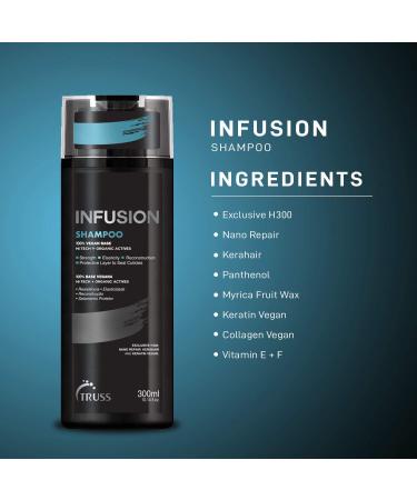 TRUSS Infusion Shampoo & Conditioner Set - Hydrating Hair Care Bundle - Buy Online on GoSupps.com