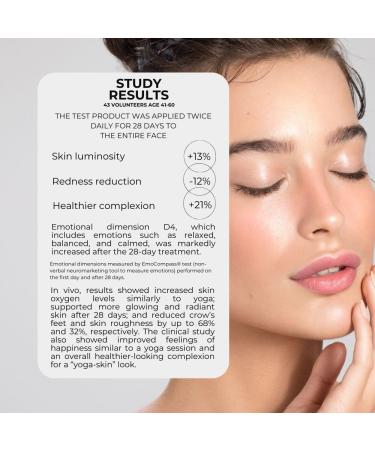 Yoga Skin Oxygenating Neuroactive Wellness Cream - Antioxidants & Vitamins B C D E for Radiant Skin - Buy Online on GoSupps.com