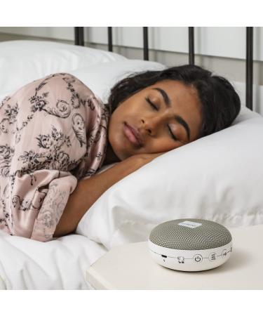 Serene Evolution 36 Sound Portable White Noise Machine for Adults - USB Rechargeable Sound Machine for Sleeping & Travel - Includes Fan, Ocean, Pink & Brown Noise, Rain, Waterfall - Soothing Sleep Sounds - Adult - Buy Online on GoSupps.com