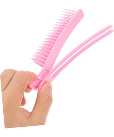 NUSITOU Hair Salon Clip Hairdresser Clip Barber Grips Hair Sectioning Clips Salon Accessories Grip Clips for Hair Sectioning Hairdressing Hairpin Hair Styling Tools Hair Styling Clip 14.20X3.00X2.30CM Pink - Buy Online on GoSupps.com