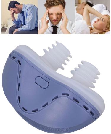 Electric Snoring Relief Device for Anxiety-Free Easy Breathing - Blue - Buy Online on GoSupps.com