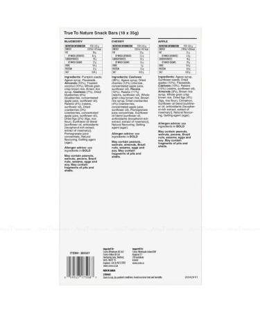 Canadien Special True to Nature Snack Bars | Pack of 18 Snack Bars x 35g - Buy Online on GoSupps.com