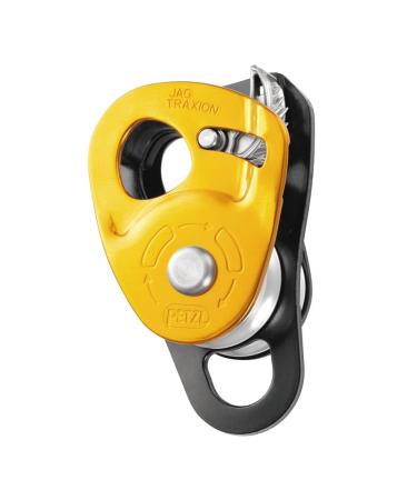 PETZL P54 JAG Traxion PRG Capture Pulley Yellow Uni