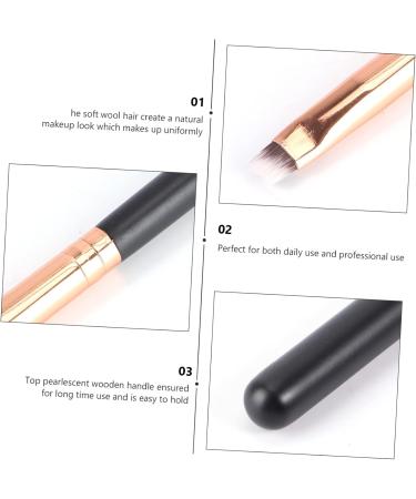 Ipetboom Blush Brush Eyeliner Brush Fine Angled Eyebrow Brush Makeup Cosmetics Brush Eyeshadow Brush Cosmetic Eyeshadow Tool Eye Makeup Cosmetology Kit Flame Brush Liquid Travel Wooden - Buy Online on GoSupps.com