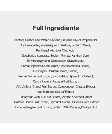 NACIFIC CICA PDRN First Toner 5.07 fl oz 150ml Centella Asiatica & PDRN for Sensitive Skin Cooling Spot Toner Balancing & Soothing Korean Skincare - Buy Online on GoSupps.com