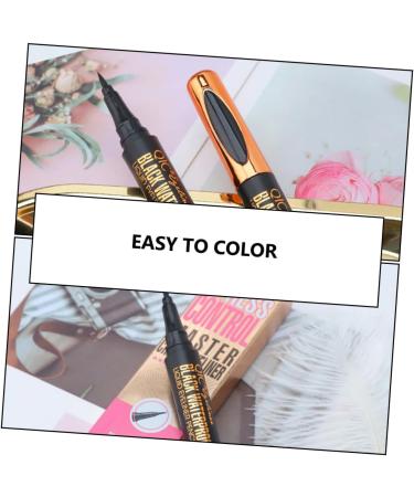 VINTORKY 2pcs Makeup Eyeliner Ink Liner Makeup Black Eyeliner Liquid Gel Liner Eyeliner Waterproof Abs Shell - Buy Online on GoSupps.com