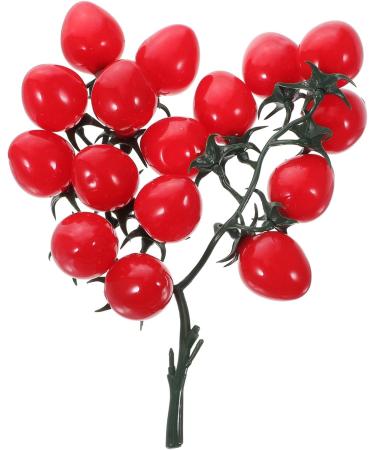 Abaodam 5pcs String Simulated Cherry Tomatoes Fake Cherries Lifelike Mini Tomatoes Fake Grapes Faux Cypress Garland Plastic Fruit Decor Mini Artificial Fruit Child Plant Fake Food Pvc Redx5pcs 18X16CMx5pcs - Buy Online on GoSupps.com