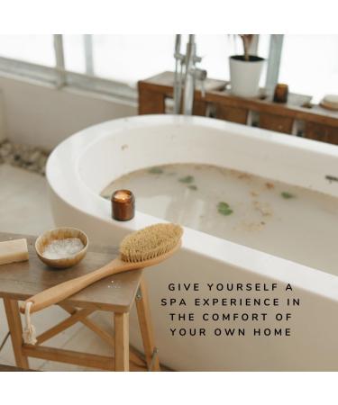 All Natural Bath Salt Soak - Exfoliating Dead Sea & Himalayan Salt Body Scrub for Calm Soothing Detox (Lavender - Buy Online on GoSupps.com