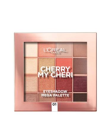 L'Or al Paris Paradis Eyeshadow 16 Colors Cherry My Cherie - Buy Online on GoSupps.com