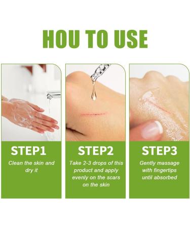 lmoikesz Leg Hip Chest Stretch Marks Serum Body Burns Scars Removal Serum Girls Skin Care Repair Essence 30ml - Buy Online on GoSupps.com