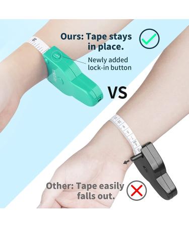 REIDEA M2 Body Tape Measure 60in with Clip-n-Lock, Eject Button & Rebound Buckle - Mint | Ergonomic & Portable Design - 60inch/150cm - 1 Pack - Buy Online on GoSupps.com
