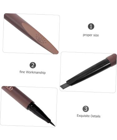 PLAFOPE 2 1 Eyeliner Pencil Eyeliner Liquid Eyeliner Waterproof Eyebrow Pencil Waterproof - Buy Online on GoSupps.com