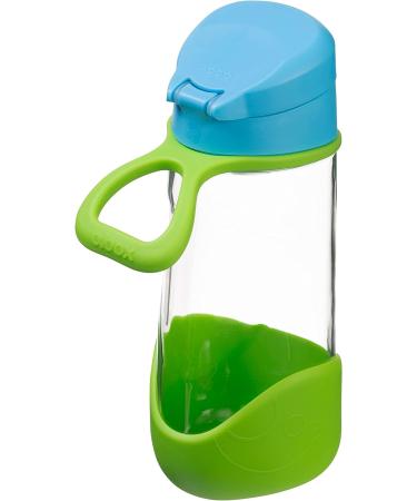 B.box 15oz Sport Spout Bottle | Spill Proof BPA-Free Water Bottle for Kids & Toddlers | Ocean Breeze 15 oz - Buy Online on GoSupps.com