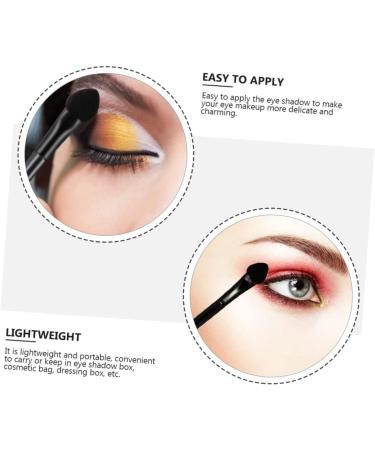 Healeved 60 Pcs Double Ended Eyeshadow Brush Double-headed Eyeshadow Stick Cosmetic Tool Artificial Fiber - Buy Online on GoSupps.com