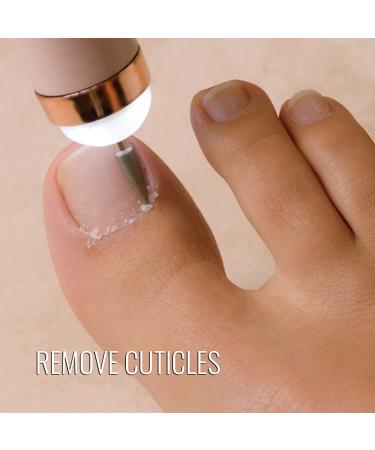 Finishing Touch Flawless Salon Nails Kit | Electronic Nail File & ManicurePedicure Tool - Buy Online on GoSupps.com