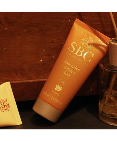 SBC Skincare Muscle Relaxation Gel with Arnica 100ml - Relieves Muscle Pain for Shoulders Back & Legs - Ideal Massage Gel - 1 Pack - Buy Online on GoSupps.com