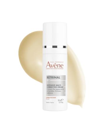 Av ne Retrinal Intensive Multi-Corrective Cream Retinal Face Cream Formulated with Retinaldehyde Niacinamide & Hyaluronic Acid Anti-aging Cream Visibly Reduces Wrinkles & Fine Lines 1 Fl Oz Retrinal 0.1%