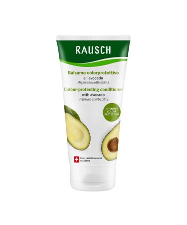 Rausch avocado color protection flushing (gives colored scattered hair intensive color power without silicones and parabens - vegan) 1 Pack (1 x 200 ml)