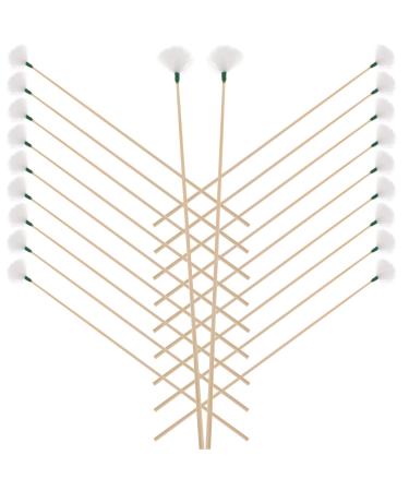Ear Cleaning Stick Bamboo Ear Cleaner Set 20Pcs Goose Hair Ear Pick Chinese Ear Scraper Wax Removers Cleaning Tool for Ear Care Ear Picking Stick