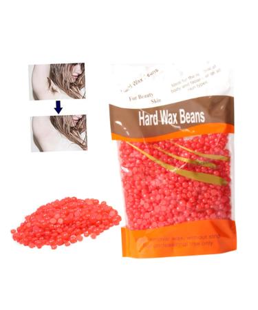 Minkissy 2 Pack Hartwachs Beans & Bimsstein for Strawberry Bikini Hard Wax Removal - Depilatory Beads Pearl Kits & Hair Decoration - Buy Online on GoSupps.com