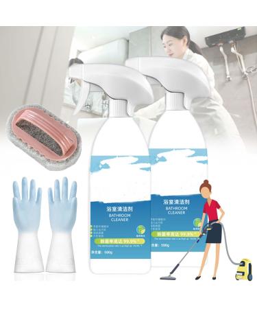 DENGWANG Sleepdorps Bathroom Cleaner Sleepdrops Bathroom Cleaner Sleep Drops Bathroom Cleaner Sleepdrops Glass Cleaner Sleep Drops Cleaner All-Purpose Bathroom Descaler Spray (A-2PCS)