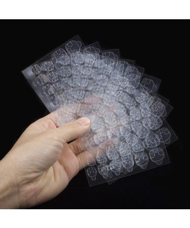 240-Pc Double-Sided Nail Glue Stickers - Flexible Adhesive Tabs for Fake Nails | Kalolary - Buy Online on GoSupps.com