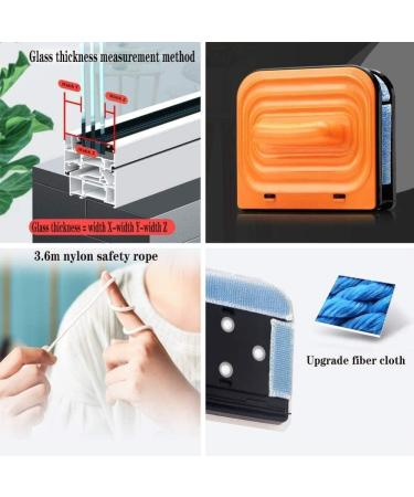 Window Cleaner Double-Sided Ultra-Strong Both Side Glass Wiper Surface with Ergonomic Handle Cleaning Tool - Buy Online on GoSupps.com