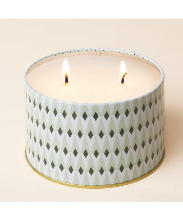 Shop La Jol e Muse White Tea Fragrance Candle - Large Soy Wax 2 Wicks 40-50 Hours Burn Time | Perfect Christmas Gift (400g) - Buy Online on GoSupps.com