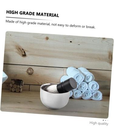 Fomiyes Stainless Steel Shaving Cup & Bowl - Durable Shaving Soap Shell for Brush | 7.3x5cm Men's Grooming Tool - International Shipping Available - Buy Online on GoSupps.com