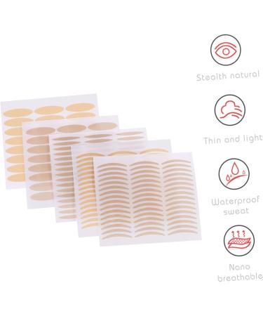 Balacoo 50 Sheet Lace Double Eyelid Sticker Eyelid Tape for Hooded Eyes Tools Invisible Eye Stickers Mesh - Buy Online on GoSupps.com
