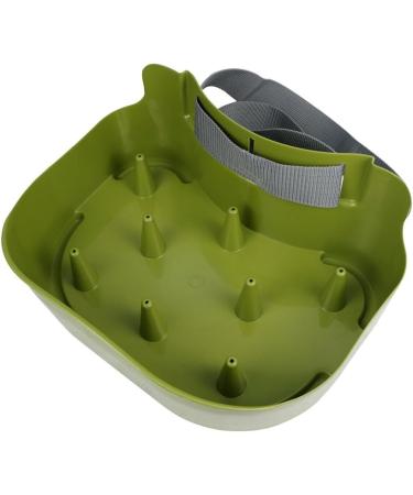 Danish Fisker Design Fly Fishing Stripping Basket - Lightweight, Ergonomic, Minimizes Line Tangles - Green - Buy Online on GoSupps.com