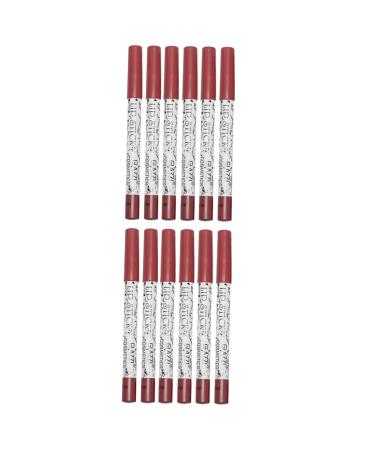 MAGICLULU 12pcs Lip Liner Lipstick Cosmetic Accessories Makeup Lip Liner Waterproof Lip Liner Makeup Accessory Lip Line Pencil Lip Lining Tool Female Lip Liner Lip Pencil Lip Lining Pencil