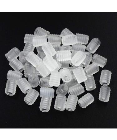 DGO 500 pcs Black Silicone Cord Locks Elastic Adjustment Buckle Stopper Clips - Soft Silicone Cord Lock Stops - Buy Online on GoSupps.com