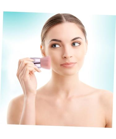 Ipetboom Mushroom Head Makeup Brush Powder Blush Brush Blending Brush Makeup Brush Tool Makeup Stippling Brush Highlighter Blusher Stick Portable Brush Artificial Fiber Mild Cosmetic Pink - Buy Online on GoSupps.com