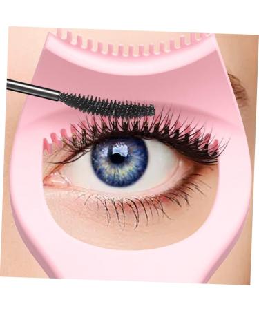 Healeved 8 Pcs Mascara Brush Lash Tool Eyeliner Aid Makeup Lipstick Mascara Eyelash Shield Pink - Buy Online on GoSupps.com