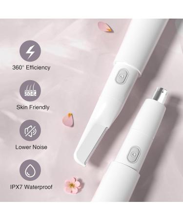 TOUCHBeauty Women s Ear & Nose Hair Trimmer - 2024 All-in-One Facial Hair Remover | 11 000 RPM Rechargeable IPX7 Waterproof Easy Clean - Buy Online on GoSupps.com
