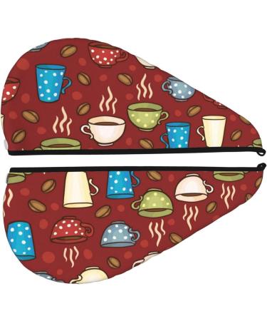 Super Absorbent Microfiber Hair Towel Wrap for Women | Quick Dry Coral Velvet Hair Cap for Long Curly & Thick Hair - Buy Online on GoSupps.com