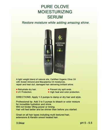 Buy ELC Dao of Hair Pure Olive Moisturizing Serum - 3.04 oz | International Shipping Available - Buy Online on GoSupps.com