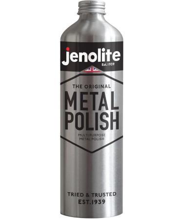 JENOLITE Liquid Metal Polish - 500ml Multi-Purpose Polish for Brass Copper Chrome Stainless Steel & Pewter | International Shipping Available - Buy Online on GoSupps.com